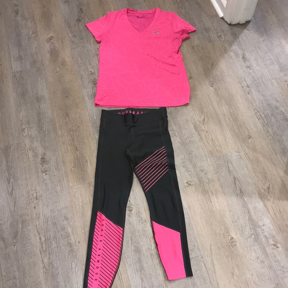 Under armor legging set